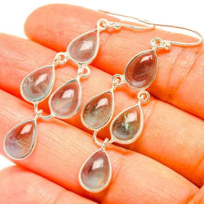Aquamarine Earrings handcrafted by Ana Silver Co - EARR427581