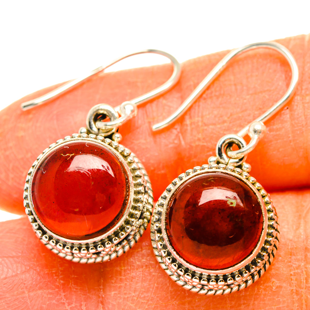 Baltic Amber Earrings handcrafted by Ana Silver Co - EARR427592
