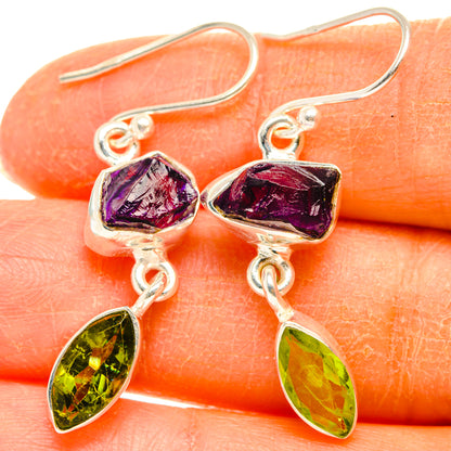 Amethyst Earrings handcrafted by Ana Silver Co - EARR427596