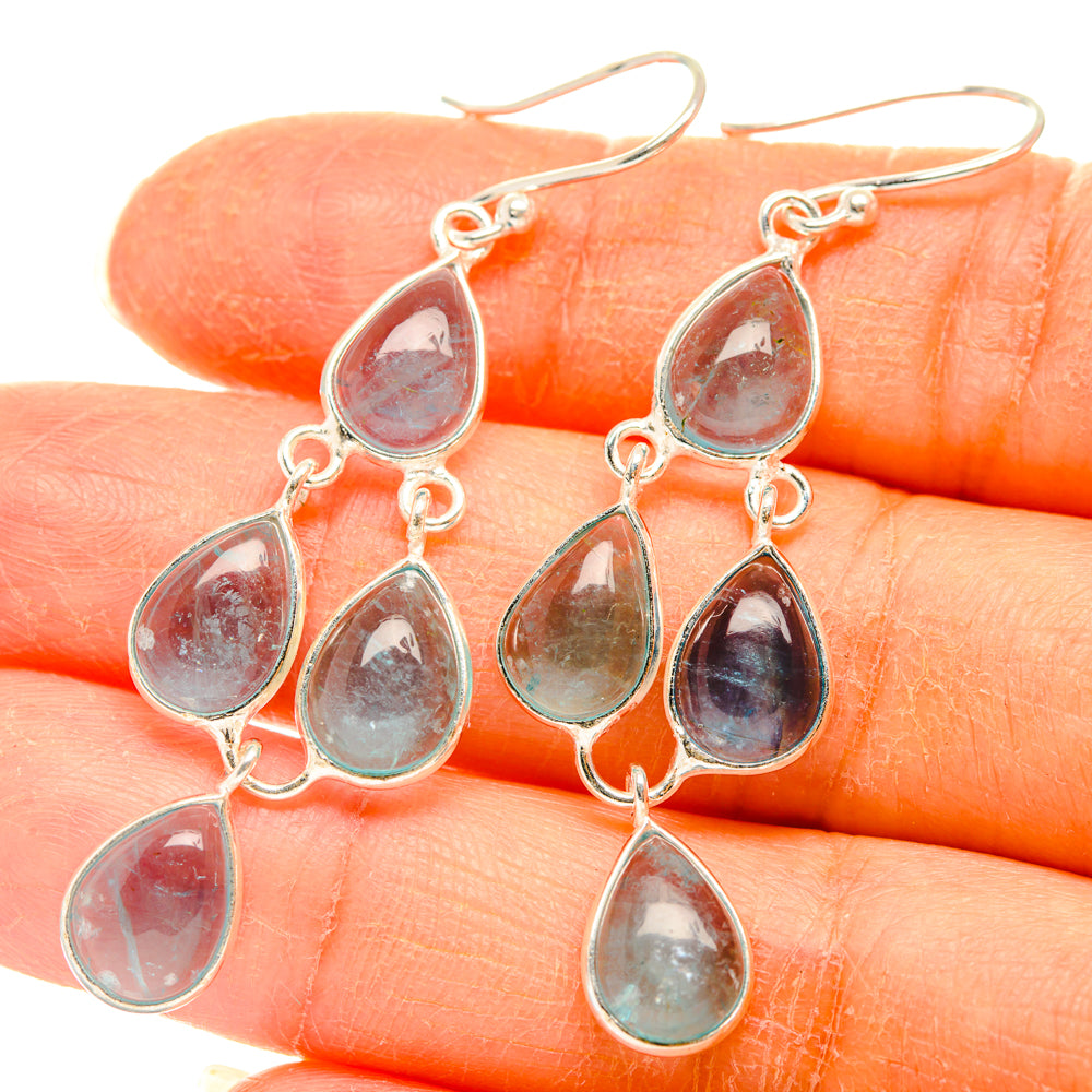 Aquamarine Earrings handcrafted by Ana Silver Co - EARR427597