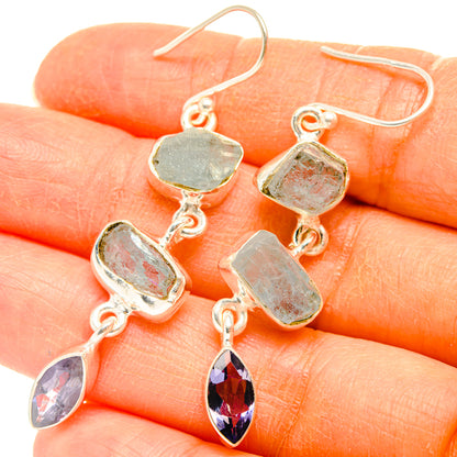 Aquamarine Earrings handcrafted by Ana Silver Co - EARR427622