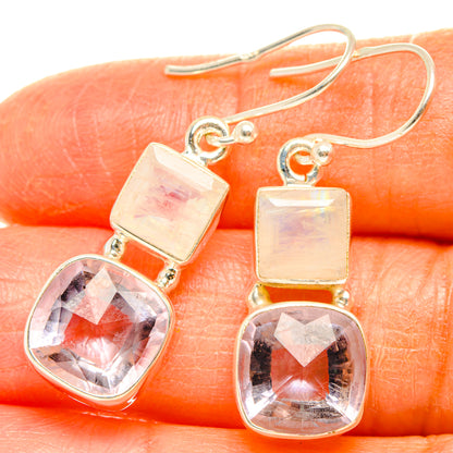 Kunzite Earrings handcrafted by Ana Silver Co - EARR427639