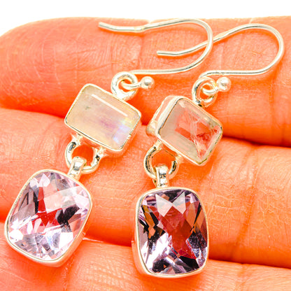 Kunzite Earrings handcrafted by Ana Silver Co - EARR427643