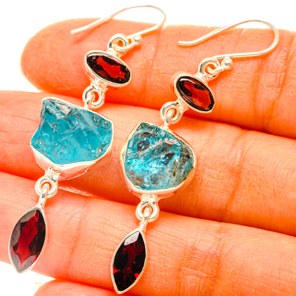 Apatite Earrings handcrafted by Ana Silver Co - EARR427685