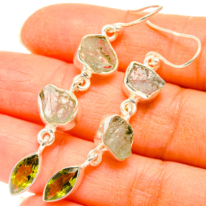 Aquamarine Earrings handcrafted by Ana Silver Co - EARR427687