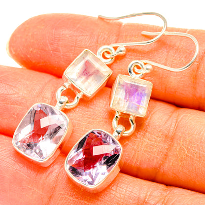 Kunzite Earrings handcrafted by Ana Silver Co - EARR427689