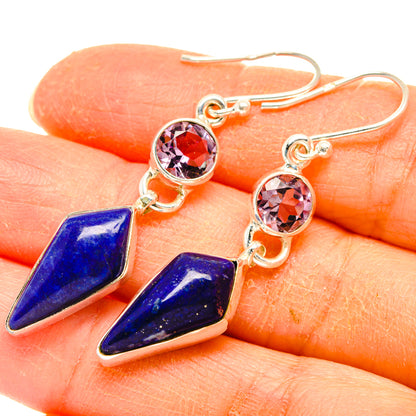 Lapis Lazuli Earrings handcrafted by Ana Silver Co - EARR427709