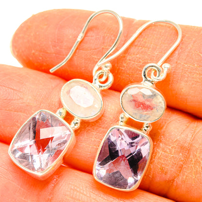 Kunzite Earrings handcrafted by Ana Silver Co - EARR427712