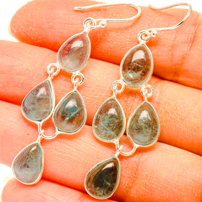 Aquamarine Earrings handcrafted by Ana Silver Co - EARR427715