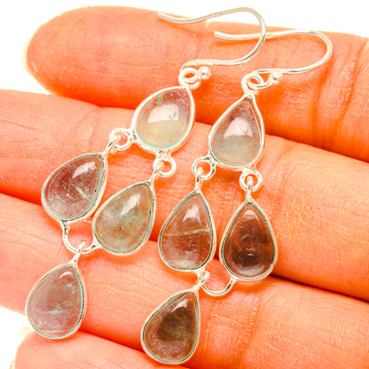 Aquamarine Earrings handcrafted by Ana Silver Co - EARR427729