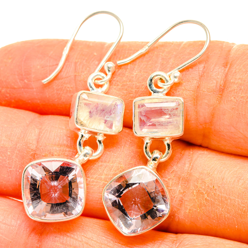 Kunzite Earrings handcrafted by Ana Silver Co - EARR427732