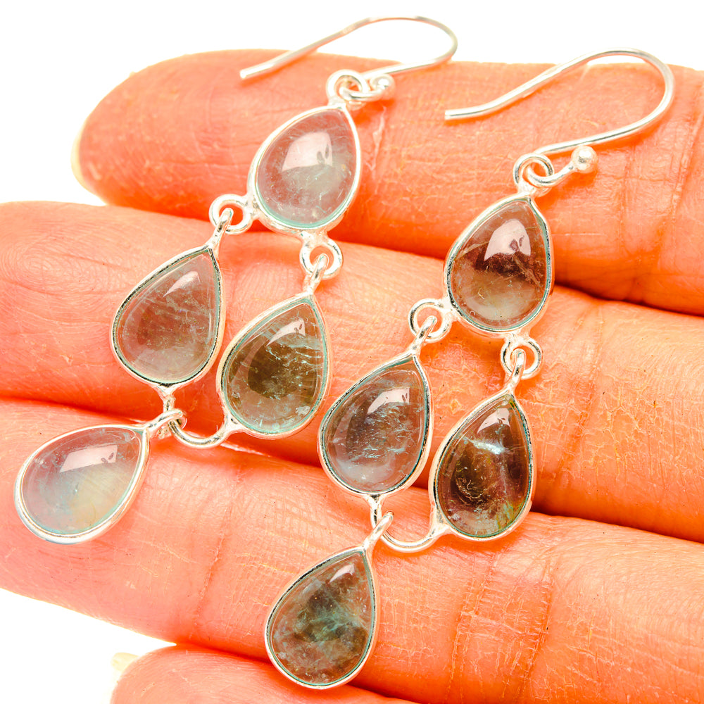 Aquamarine Earrings handcrafted by Ana Silver Co - EARR427737
