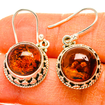Baltic Amber Earrings handcrafted by Ana Silver Co - EARR427748