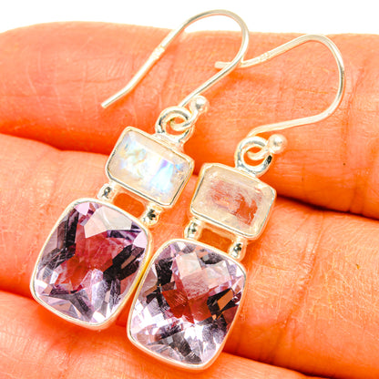 Kunzite Earrings handcrafted by Ana Silver Co - EARR427752