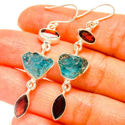 Apatite Earrings handcrafted by Ana Silver Co - EARR427761