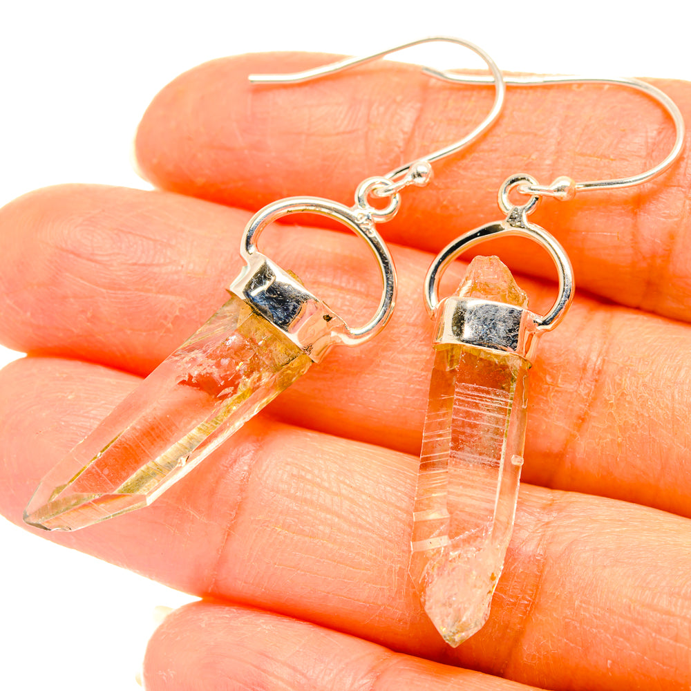 Citrine Earrings handcrafted by Ana Silver Co - EARR427816