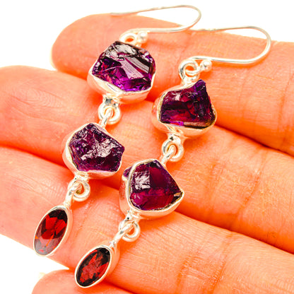 Amethyst Earrings handcrafted by Ana Silver Co - EARR427832