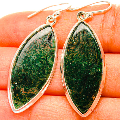 Green Aventurine Earrings handcrafted by Ana Silver Co - EARR427860