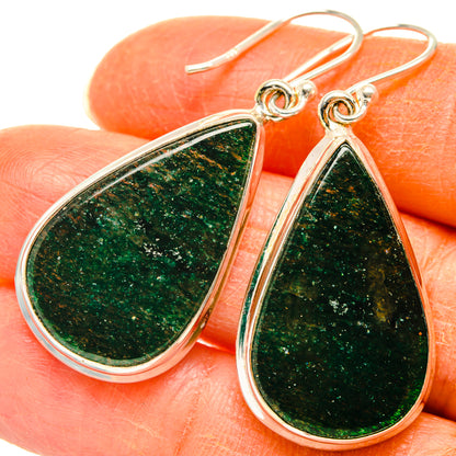 Green Aventurine Earrings handcrafted by Ana Silver Co - EARR427879