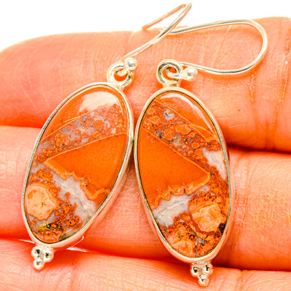 Ocean Jasper Earrings handcrafted by Ana Silver Co - EARR427912
