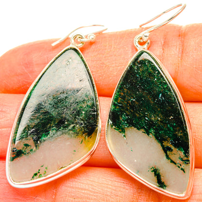 Green Aventurine Earrings handcrafted by Ana Silver Co - EARR427978