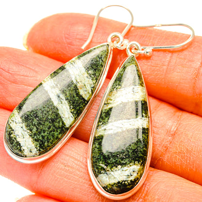 Green Aventurine Earrings handcrafted by Ana Silver Co - EARR427980