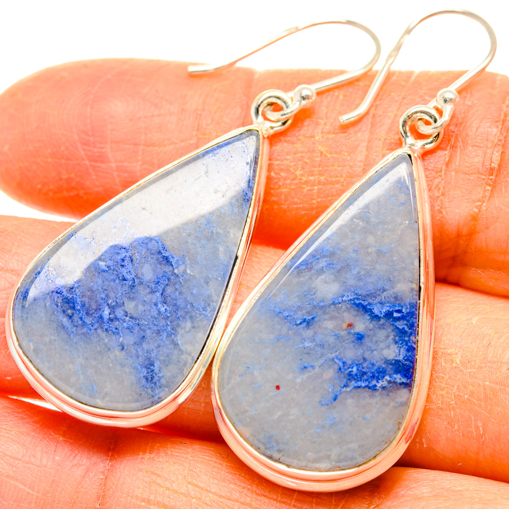 Sodalite Earrings handcrafted by Ana Silver Co - EARR428000