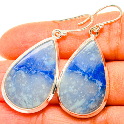 Sodalite Earrings handcrafted by Ana Silver Co - EARR428053