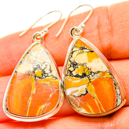 Maligano Jasper Earrings handcrafted by Ana Silver Co - EARR428064