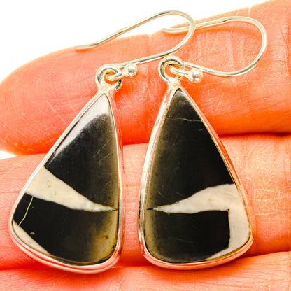 Septarian Geode Earrings handcrafted by Ana Silver Co - EARR428070