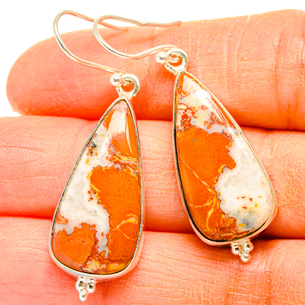Maligano Jasper Earrings handcrafted by Ana Silver Co - EARR428087