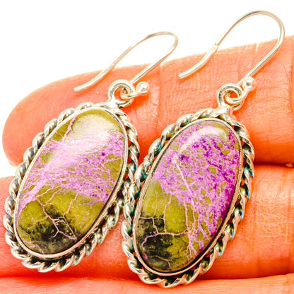 Stichtite Earrings handcrafted by Ana Silver Co - EARR428111