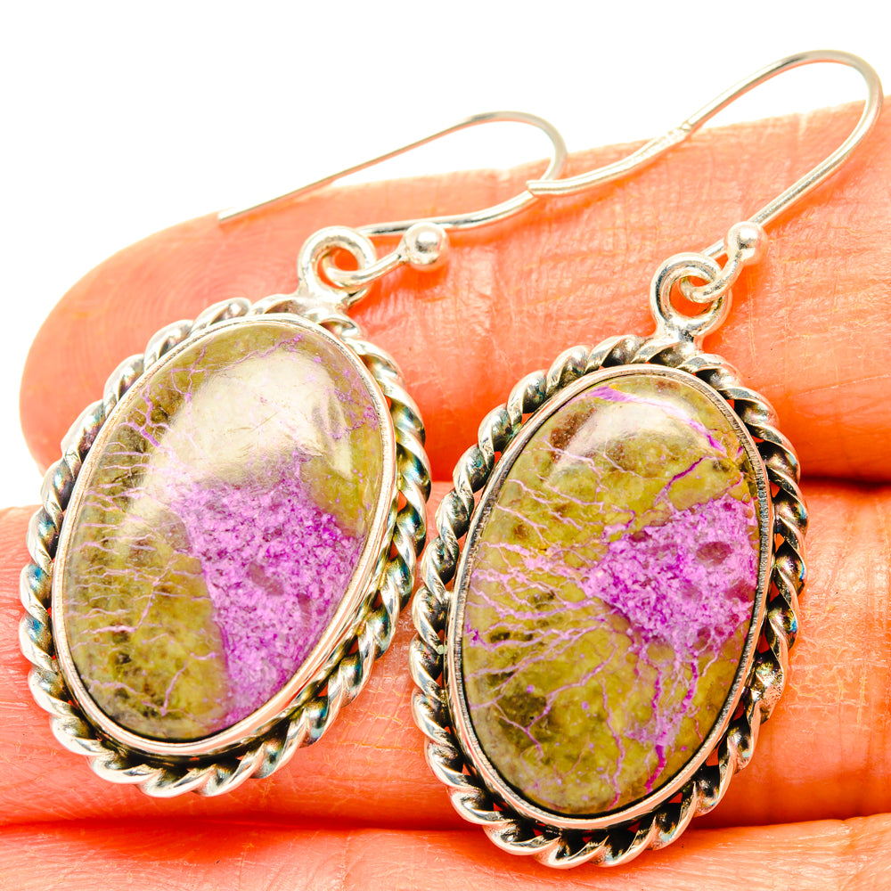 Stichtite Earrings handcrafted by Ana Silver Co - EARR428118