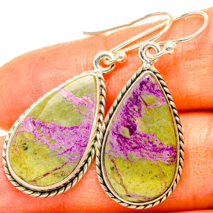 Stichtite Earrings handcrafted by Ana Silver Co - EARR428124