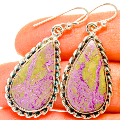 Stichtite Earrings handcrafted by Ana Silver Co - EARR428133