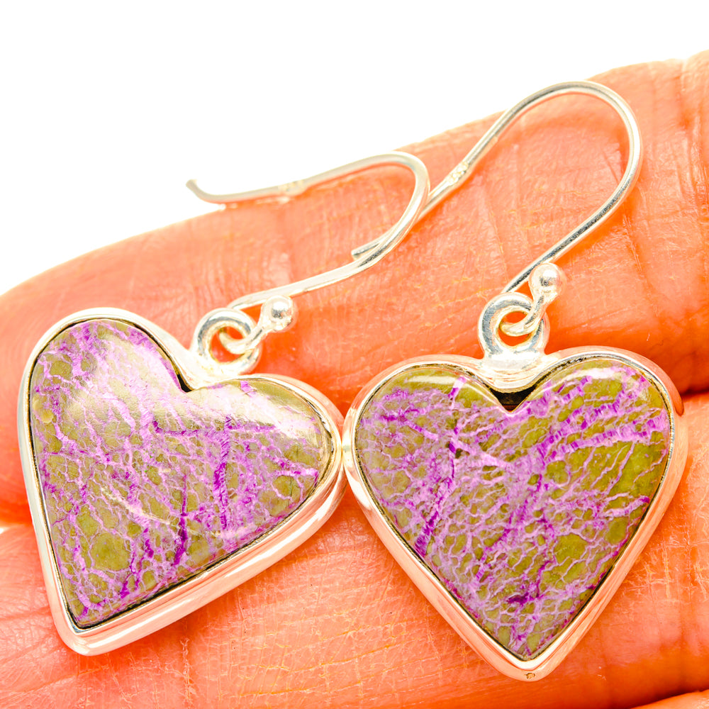 Stichtite Earrings handcrafted by Ana Silver Co - EARR428136
