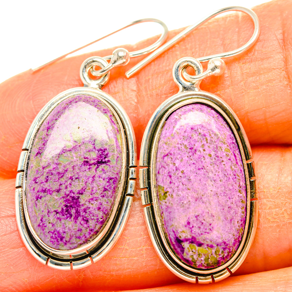Stichtite Earrings handcrafted by Ana Silver Co - EARR428148