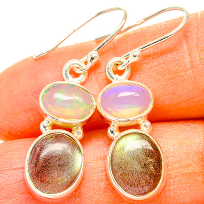 Labradorite Earrings handcrafted by Ana Silver Co - EARR428150