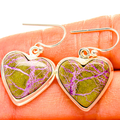 Stichtite Earrings handcrafted by Ana Silver Co - EARR428152