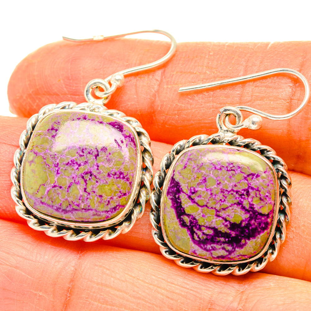 Stichtite Earrings handcrafted by Ana Silver Co - EARR428187