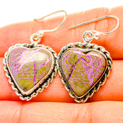 Stichtite Earrings handcrafted by Ana Silver Co - EARR428211