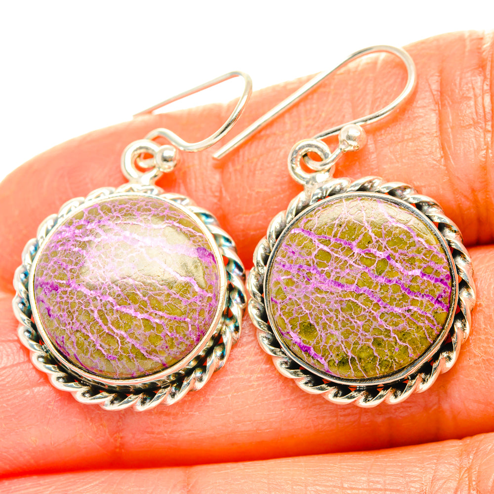 Stichtite Earrings handcrafted by Ana Silver Co - EARR428214