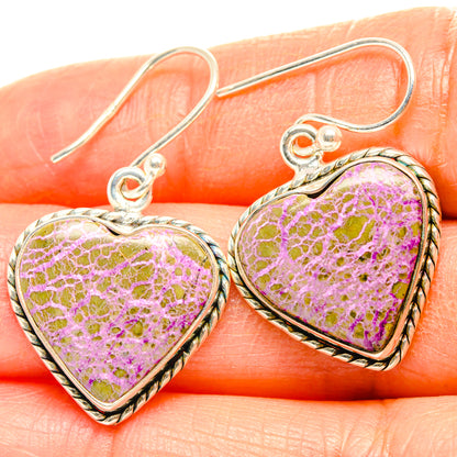 Stichtite Earrings handcrafted by Ana Silver Co - EARR428216