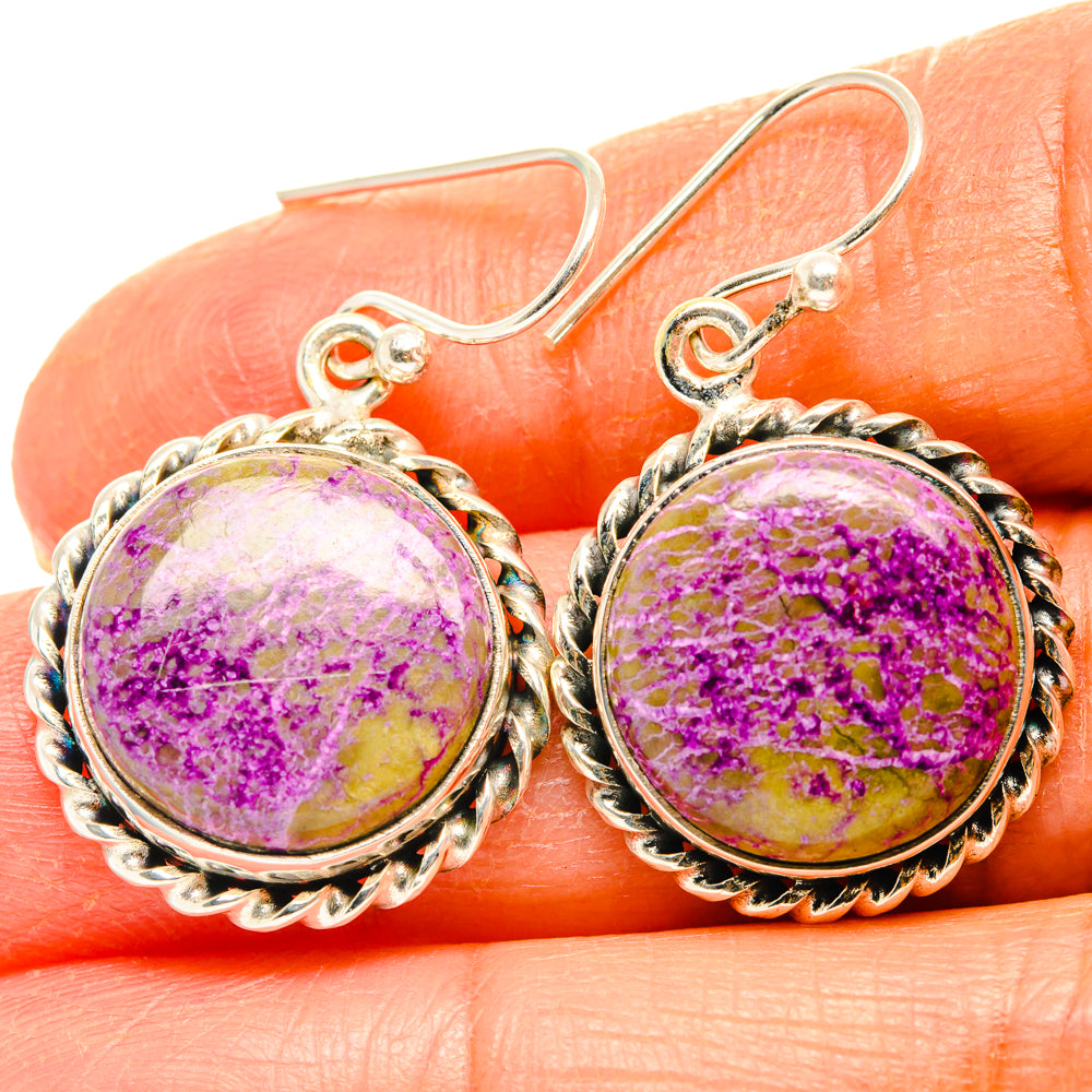 Stichtite Earrings handcrafted by Ana Silver Co - EARR428221