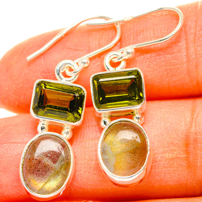 Labradorite Earrings handcrafted by Ana Silver Co - EARR428259