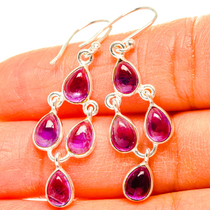 Amethyst Earrings handcrafted by Ana Silver Co - EARR428262