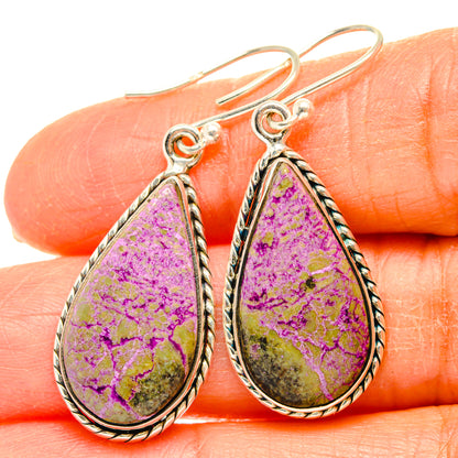 Stichtite Earrings handcrafted by Ana Silver Co - EARR428266