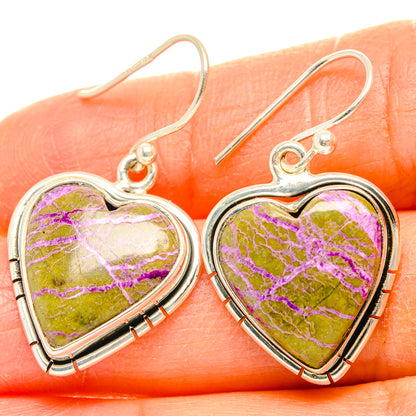 Stichtite Earrings handcrafted by Ana Silver Co - EARR428272