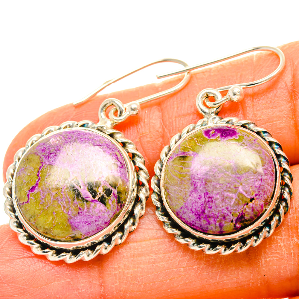Stichtite Earrings handcrafted by Ana Silver Co - EARR428277