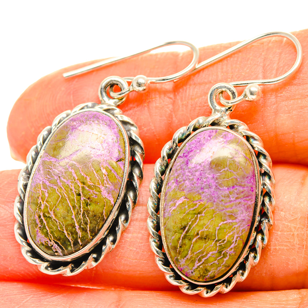 Stichtite Earrings handcrafted by Ana Silver Co - EARR428282